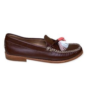 Bass Weejuns Loafers With Colorful Tassels Women’s Size 9